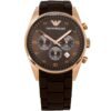 Emporio Armani AR5890 Men's Chronograph Watch Brown
