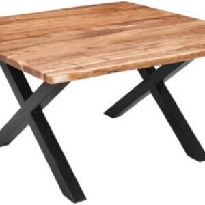 Fremantle Edge Acacia Wood Square Dining Table - 6 Seater