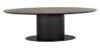 Gordon Dark Wood 12 Seater Oval Pedestal Dining Table