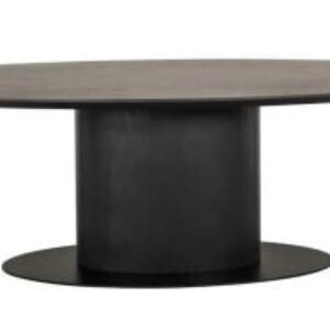 Gordon Dark Wood 8 Seater Oval Pedestal Dining Table