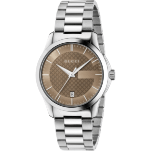 Gucci YA126445 G-Timeless Brown Dial Unisex Watch