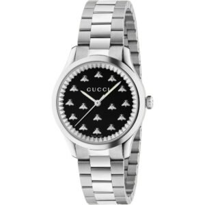 Gucci YA1265034 G-Timeless Black Dial Ladies Watch