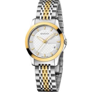 Gucci YA126511 G-Timeless Two-Tone Ladies Watch