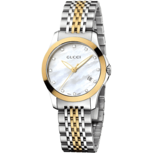 Gucci YA126513 G-Timeless Mother of Pearl Dial Ladies Watch
