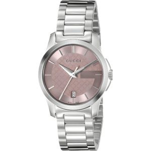 Gucci YA126524 G-Timeless Pink Dial Ladies Watch