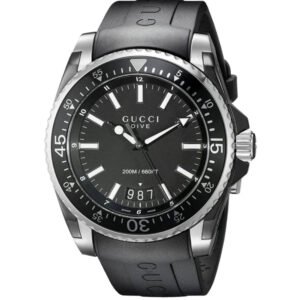 Gucci YA136204 Dive Black Men's Watch