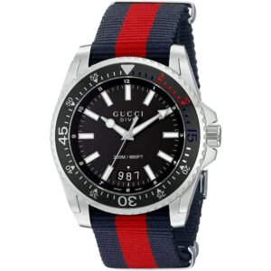 Gucci YA136210 Black Dial Men's Watch