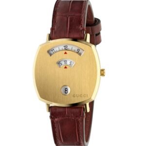 Gucci YA157405 GRIP Gold Unisex Watch