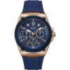 Guess W1049G2 Legacy Blue Dial Blue Silicone Men's Watch