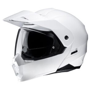Hjc C-80 Flip Front Flip Front Motorcycle Helmet White