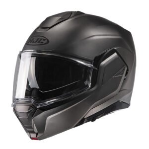 Hjc I-100 Flip Front Flip Front Motorcycle Helmet Titanium