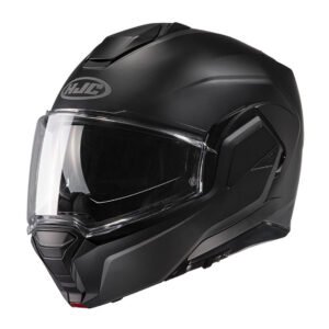 Hjc I-100 Flip Front Motorcycle Helmet Matt Black