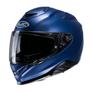 Hjc Rpha 71 Plain Motorcycle Helmet - Metallic Blue - Full Face