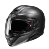 Hjc Rpha 91 Plain Motorcycle Helmet - Semi Flat Titanium - Flip Up