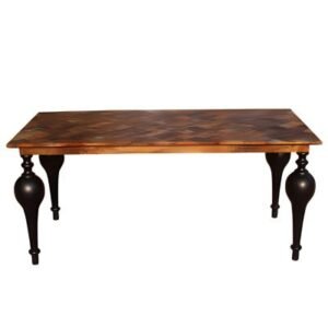 Juan Matt Mango Wood 6 Seater Dining Table - 180cm