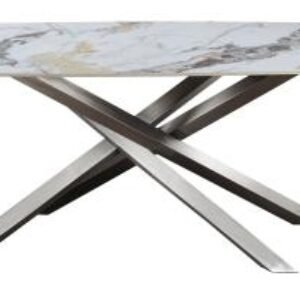 Lacey Grey Ceramic 6 Seater Dining Table