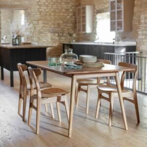 Longcot Dining Table Natural