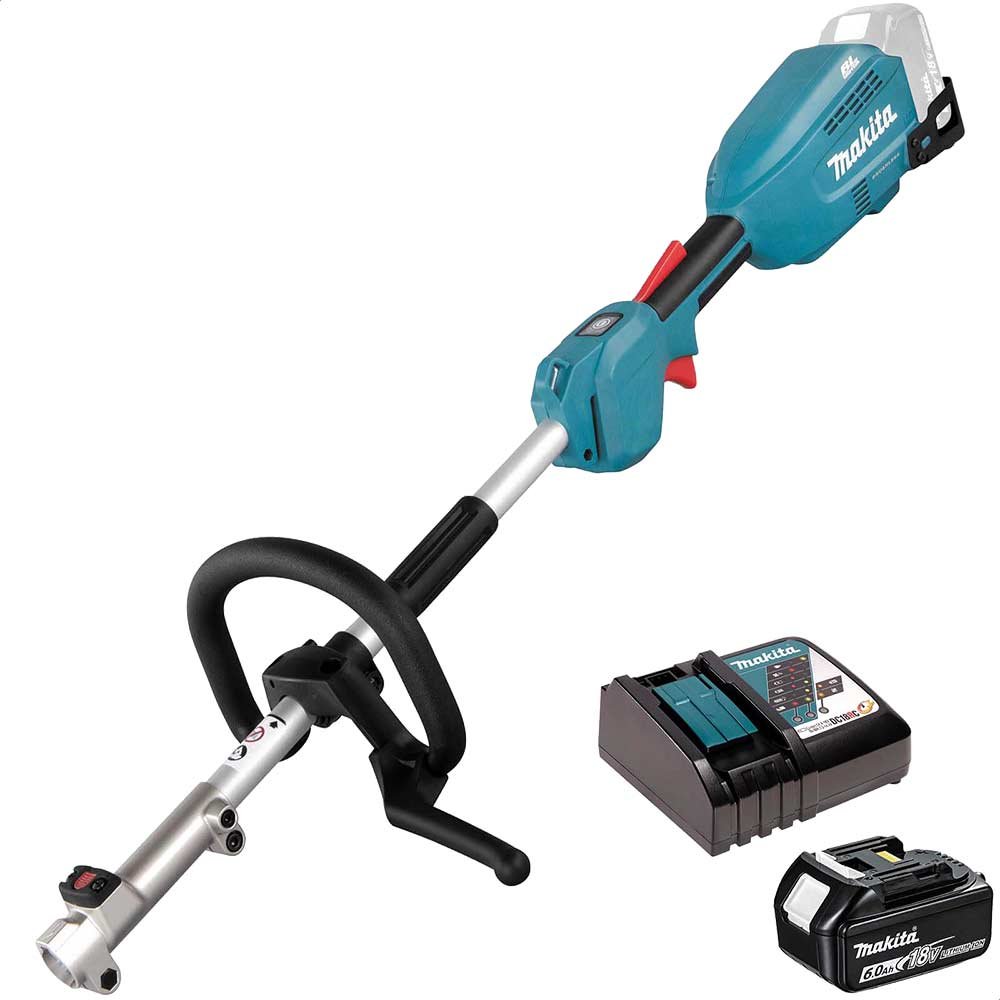Makita DUX18 18v LXT Cordless Brushless Garden Multi Tool Set 1 x 6ah Li-ion Battery Charger