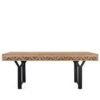 Marlee Mango Wood Geometric 8 Seater Dining Table - 200cm