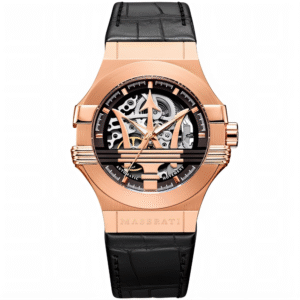 Maserati R8821108025 Automatic Skeleton Dial Rose Gold Men's Watch