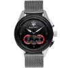 Maserati R8873612005 Traguardo Chronograph Black Dial Men's Watch