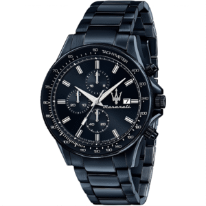 Maserati R8873640023 Sfida Chronograph Blue Dial Men's Watch