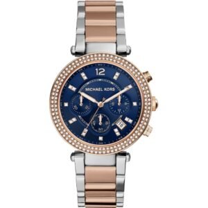 Michael Kors MK6141 Parker Ladies Glitzy Two Tone Watch