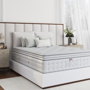 Millbrook Wool Luxury 3000 Pocket Pillow Top Mattress, Small Double