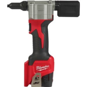 Milwaukee M12 BPRT 12v Cordless Compact Rivet Gun 1 x 2ah Li-ion Battery Charger Case