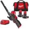 Milwaukee M12 FBFL13 Fuel 12v Cordless Brushless Belt Sander 2 x 4ah Li-ion Battery Charger Bag