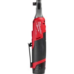 Milwaukee M12 FHIR38 Fuel 12v Cordless Brushless 3/8" Drive Ratchet Wrench 1 x 2ah Li-ion Battery Charger Bag