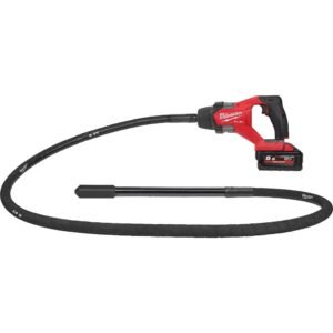 Milwaukee M18 FCVN24 Fuel 18v Cordless Brushless Needle Concrete Vibrator 1 x 5.5ah Li-ion Battery Charger No Case