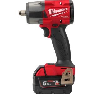 Milwaukee M18 FMTIW2F12 Fuel 18v Cordless Brushless 1/2" Drive Impact Wrench 2 x 5ah Li-ion Battery Charger Case