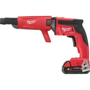 Milwaukee M18 FSGC Fuel 18v Cordless Brushless Screwdriver 2 x 2ah Li-ion Battery Charger Case