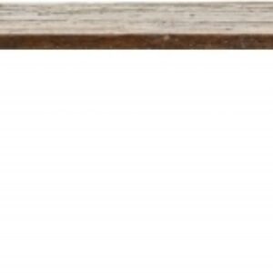 NORDAL Vintage Wood and Metal Dining Table - 6 Seater