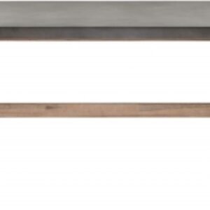 Pimlico Acacia Wood and Concrete Top 180cm X Leg Dining Table - 6 Seater