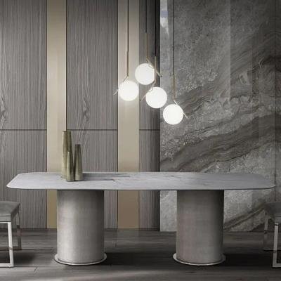 Prestige Marble Pedestal Dining Table - Variation Available