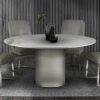 Prestige Marble Round Pedestal Dining Table - Variation Available