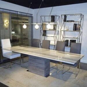Saturn Marble Extending Dining Table - Variation Available