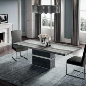 Saturn Marble Light Dining Table - Variation Available