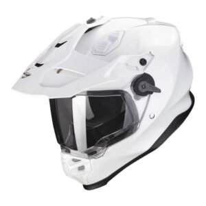 Scorpion Adf-9000 Full Face Motorcycle Helmet White