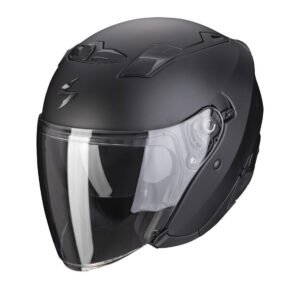 Scorpion Exo 230 Open Face Motorcycle Helmet Matt Black
