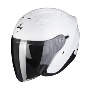 Scorpion Exo 230 Open Face Motorcycle Helmet White