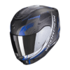 Scorpion Exo-391 Haut Full Face Motorcycle Helmet Blue