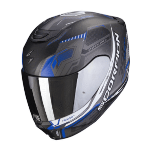 Scorpion Exo-391 Haut Full Face Motorcycle Helmet Blue