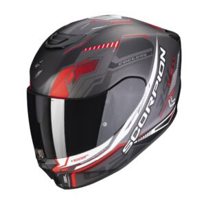 Scorpion Exo-391 Haut Full Face Motorcycle Helmet Red