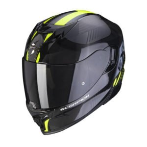Scorpion Exo 520 Evo Full Face Motorcycle Helmet Laten Yellow