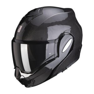 Scorpion Exo Tech Carbon Evo Flip Front Motorcycle Helmet