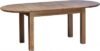 Shaker Oak Large D-End 6-8 Seater Extending Dining Table - 161.5cm-211.5cm