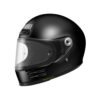 Shoei Glamster 06 Plain Motorcycle Helmet - Black - Full Face